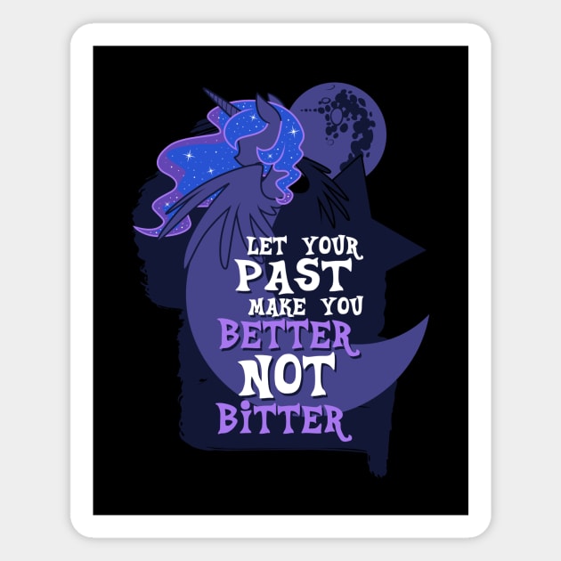 Let Your Past Make You Better Not Bitter Magnet by GillesBone